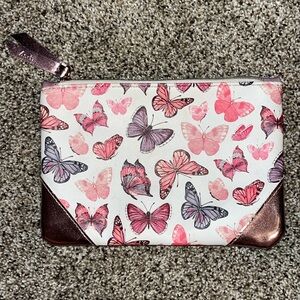 Ipsy Butterfly Print Makeup Bag
